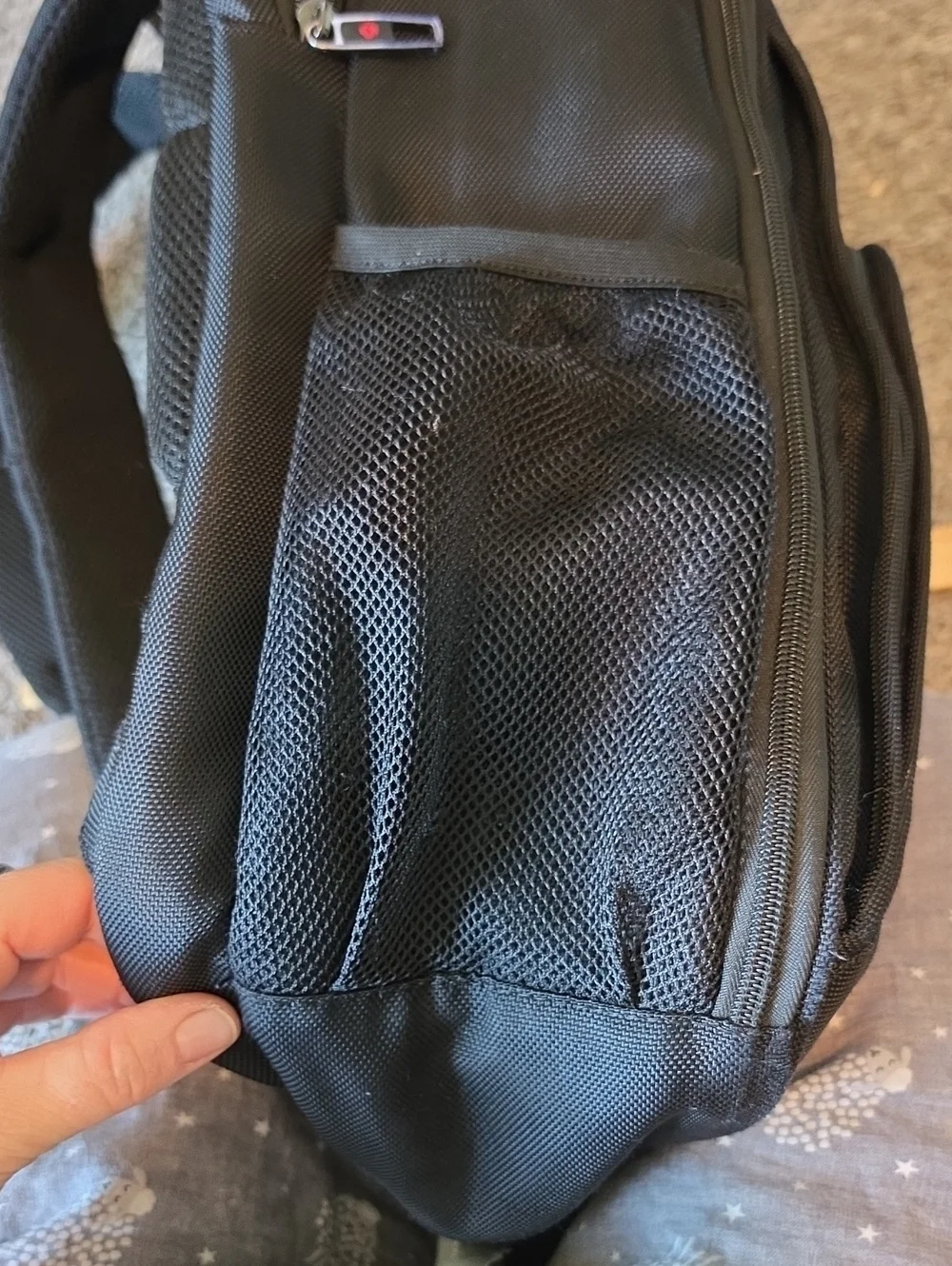 AWESOME Samsonite BUSINESS Black Laptop Backpack with Multiple Pockets